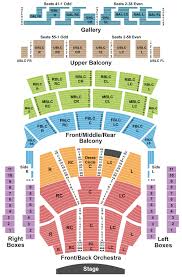 Chicago Theatre Seating Chart Detailed Otvod