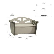 Introducing the new rubbermaid patio series storage bench. Rubbermaid Patio Storage Bench Walmart Canada
