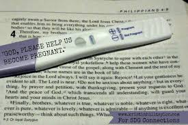 But, i hope you can find your way back to him! Trying To Trust God While Trying To Conceive