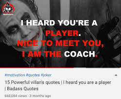 Here you can find the list of memes, video and gifs created by user joker_cringe. That Classic Joker Quote Im14andthisisdeep