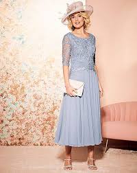 Nightingales Lace Detail Dress J D Williams Lace Detailed Dress Tea Length Bridesmaid Dresses Curve Dresses