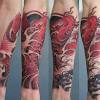 In japanese art and tattoo the koi fish is a symbol of masculinity. 3