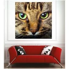 Affiche Poster Yeux De Chat 9557611 Art Deco Stickers Ebay