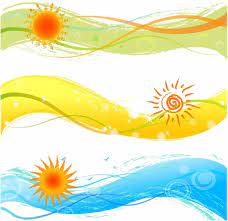 Summer landscape and sunset sky. Summer Banners With Sun Free Vector In Adobe Illustrator Ai Ai Encapsulated Postscript Eps Eps Format For Free Download 5 83mb