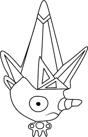 Coloring pages information title : Ice Cap From Undertale Coloring Page Free Printable Coloring Pages For Kids