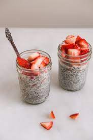 Overnight Chia Seed Pudding Recipe Kiersten Hickman Recipe Chia Seed Recipes Pudding Chia Seed Pudding Pudding Recipes