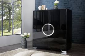 Küchenhängeschränke eignen sich optimal als praktische ergänzung ihrer vorhandenen küchenmöbel. Exklusives Highboard Zen Hochglanz Schwarz 120cm Mit Edelstahl Applikationen Erwecken Sie Die Harmonie In Ihren Rauml Runde Badezimmerspiegel Mobel Highboard