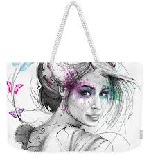 Splatter Weekender Tote Bags for Sale