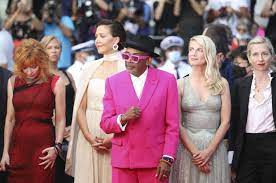 Jury president spike lee, center, poses with jury members mylene farmer, from left, maggie the 74th cannes opened tuesday with as much glitz as it could summon, led by annette, a fantastical. Spike Lee Annette Kick Off 74th Cannes Film Festival