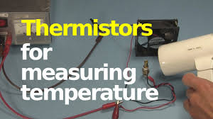 thermistor for measuring controlling temperature