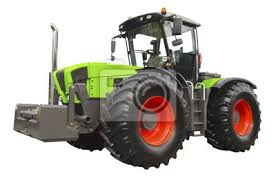 Créez une atmosphère amusante et ludique dans la chambre de votre enfant en la décorant avec ce sticker jouet tracteur jaune. Tracteur Agricole Isole Sur Fond Blanc Autocollants Murales Myloview Fr