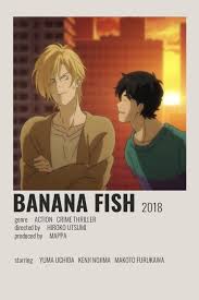 Banana Fish Poster By Cindy Film Posters Minimalist Movie Posters Minimalist Anime Films