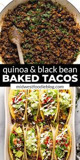 Vegetarian Black Bean Tacos Recipe Vegetarian Vegan Recipes Tasty Vegetarian Recipes Vegetarian