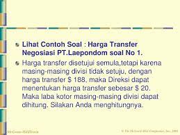 Perusahaan bintang mempunyai 2 divisi, yaitu divisi batu dan divisi bata. Ppt Transfer Pricing Powerpoint Presentation Free Download Id 4650255