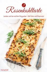 Rosenkohl Tarte Mit Feta Und Rosmarin Hausmannskost Herzelieb Rezept Rosenkohl Rezepte Rezepte Gesund