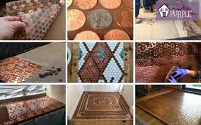 Marble penny tile floor will be gorgeous for any. Diy Penny Project Ideas To Make Your Home Shine Pretty Purple Door