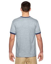 Gildan G8600 Dryblend Adult Ringer T Shirt