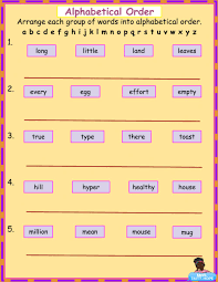This tool has many features, such as putting your text in … Alphabetical Order Activity 1 Worksheet