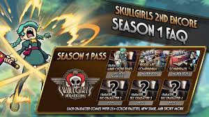 Jun 13, 2021 · playstation: Skullgirls On Twitter 2021 Is Going To Be Big For Skullgirls We Are Beyond Excited To Announce The Season 1 Pass For Skullgirls 2nd Encore Which Includes 4 New Characters Check Out