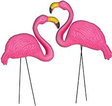 Whether it's an over the hill surprise, happy birthday, or any special occasion you'd like to celebrate, these pink birds are sure to brighten anyones day! Amazon Com 4e S Novelty Pink Flamingos Yard Ornaments Garden Decor Pack Of 2 For Outdoor Decor 25 Tall With Metal Legs Great For Flamingo Birthday Party Decoration Luau Hawaiian Home Kitchen