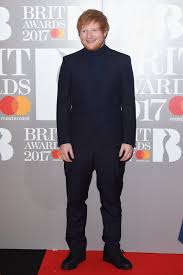 But will it do as well as mine? Ed Sheeran Wears Burberry Tailoring On The Red Carpet In London Yesterday Evening Ahead Of His Performance At The Brits