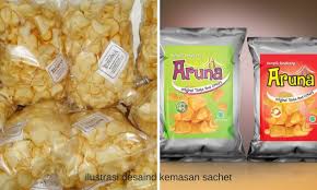 Penjualan produk keripik saji sudah ke seluruh pelosok dari warung kecil hingga warung atau toko besar. Keripik Singkong Kemasan Dengan Cita Rasa Nusantara Khas Indonesia