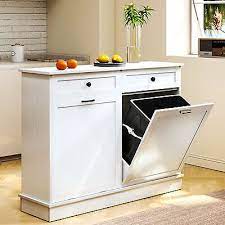 Double Tilt Out Kitchen Trash Can
