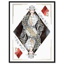Maybe you would like to learn more about one of these? Queen Of Diamonds Classic Limited Edition Oliver Gal Wall Art