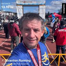 Ran the Scranton Half Marathon today