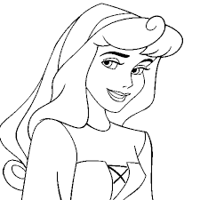 Le Dessin Nous Montre Le Portrait D Une Princesse Colorie Ses Cheveux Avec De Tons De Brun Ses Yeux Sont De C Coloriage Dessins Disney Faciles Dessins Disney