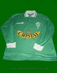 Soccer team logo wanderers santiago valparaiso. Santiago Wanderers Home Football Shirt 1994