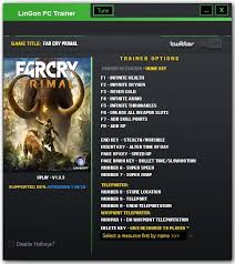 New zealand will be the first region to play the game. Far Cry Game Trainers Far Cry Primal V1 3 3 U Plus 18 Trainer Lingon