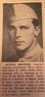 1LT Percy Meredith Hall Jr. (1919-1944)