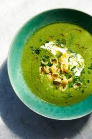 Lemony Pea And Spinach Soup Recipe Recipe In 2021 Spinach Soup Recipe Spinach Soup Recipes
