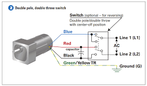 Connection of ac friends, i am ismail khan and all of you are most welcome in my youtube channel ideal for technical. How To Connect A Reversing Switch To A 3 Or 4 Wire Psc Gearmotor Bodine Electric Gearmotor Blog
