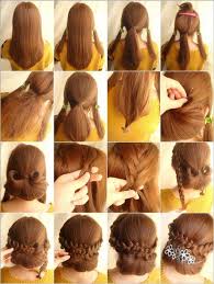 Hochsteckfrisuren selber machen knotted updo frisur für kurze haare. Eine Effektive Hochsteckfrisur Aus Einem Knoten Mit Geflecht Effektive Einem Geflecht Hochstec Frisur Hochgesteckt Frisuren Frisuren Lange Haare Anleitung