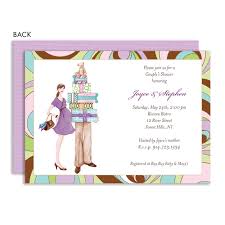 How to throw a baby shower. Couple S Baby Shower Invitations By Bonnie Marcus Co Invitation Box