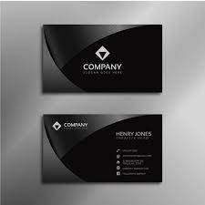 Black And White Skype Logo Download Shiny Black Business Card For Free Visiting Card Design Black Business Card Professional Business Card Design