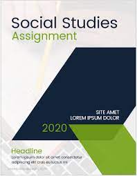 Social Study Assignment Cover Pages Ms Word Cover Page Templates Cover Page Template Cover Page Template Word Cover Pages