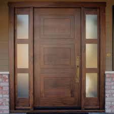 Click on any of the drawings to learn more about your bespoke options, including sidelights, wood panels, finishes and a price indication. Knotty Walnut Door And Sidelights Antigua Doors