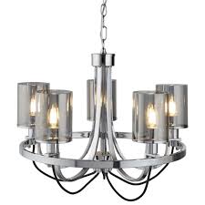 Top selected products and reviews. Searchlight Catalina Elegant 5 Light Ceiling Pendant Light In Chrome With Smokey Shades 9045 5cc Lighting From The Home Lighting Centre Uk