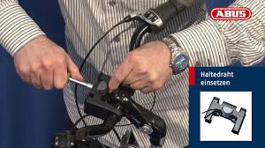 Klick Fix Lenker Halter Fur Abus Lenkertaschen De Youtube