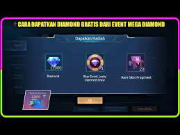 Cara mengikut event mega diamond ml 2021. Cara Dapatkan 12000 Diamond Gratis Di Event Mega Diamond Mobile Legends Spin