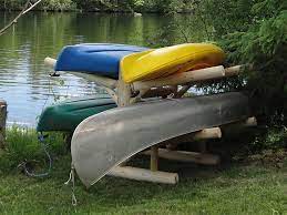 Either lay both kayaks side by side if you roof is wide enough or stacker the kayaks one on top of each other. 4 Place Kayak Rack Double Sided Kayak Canoe Storage