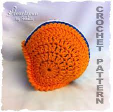 Crochet Pattern To Make A Football Helmet Baby Hat In 3 Sizes Etsy Crochet Baby Hat Patterns Crochet Football Helmet Crochet Patterns