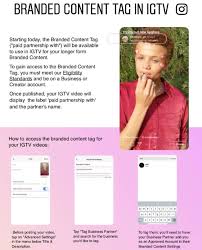 Maybe you would like to learn more about one of these? Instagram Brings Branded Content Tags To Igtv