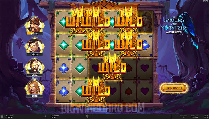 Of Sabers and Monsters (Yggdrasil Gaming) Slot Review & Demo
