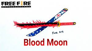 Menggambar set bundle obbyphy gambar free fire. Cara Menggambar Katana Blood Moon Di Game Free Fire Youtube