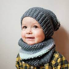 Made To Order Hand Knit Little Hat And Snood Set Knitted Hats Baby Hats Knitting Knitting
