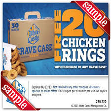 White Castle Printable Coupon May 2020 Free Printable Coupons Printable Coupons Coupons
